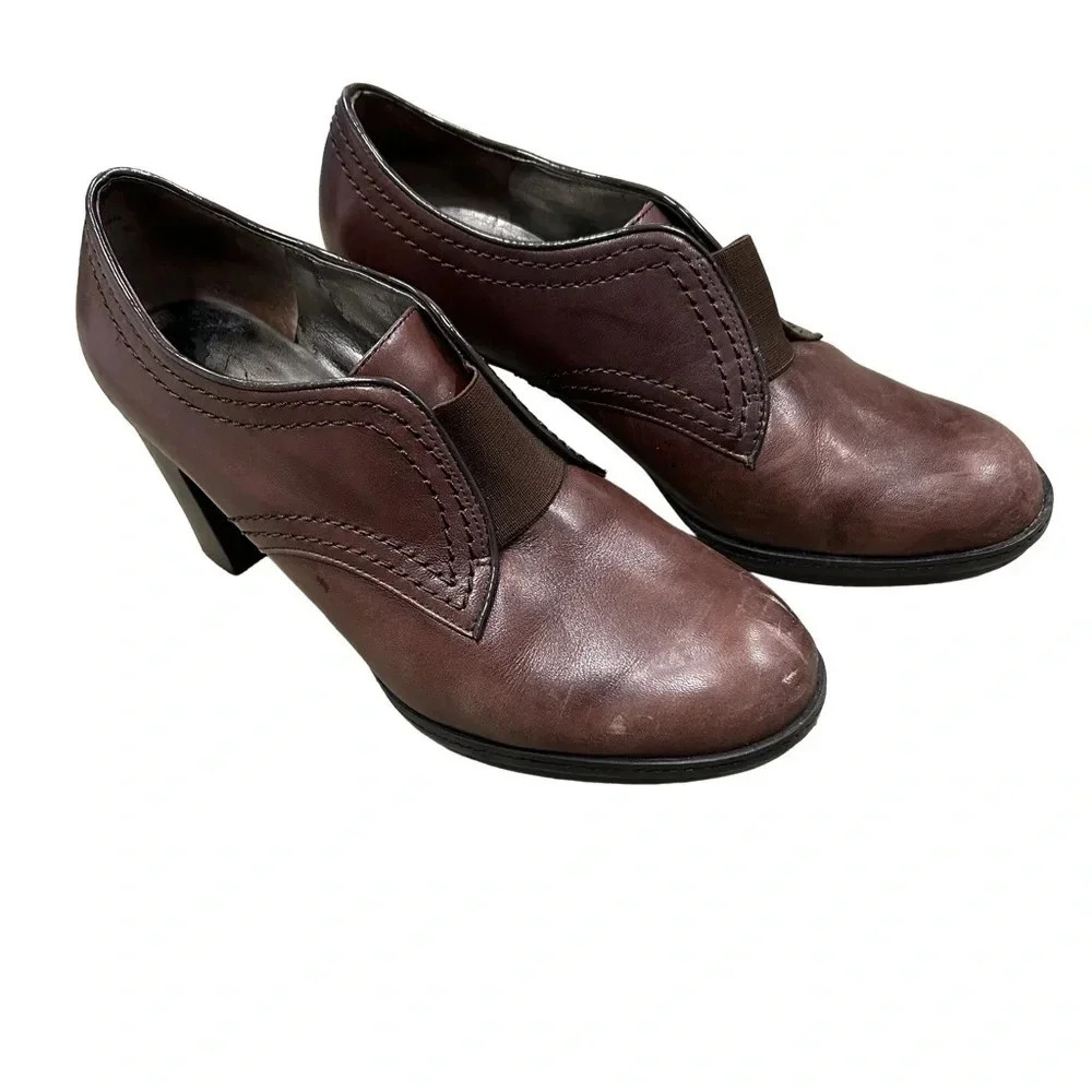 Easy Spirit Valeriat Women’s 6.5 Brown Ankle Boot Heeled Preowned‎ Good